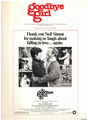 Picture of Goodbye Girl, movie title song, written & recorded by David Gates
