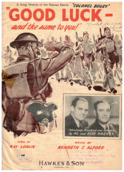 Picture of Good Luck (And The Same To You), adapted from "Colonel Bogey", Ray Sonin & Kenneth J. Alford, recorded by Al & Bob Harvey