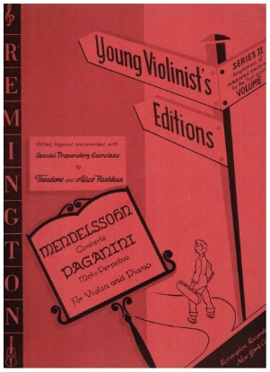 Picture of Remington Young Violinist's Editions Series II Vol. 5, ed. Theodore & Alice Pashkus