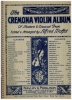 Picture of The Cremona Violin Album, ed. Alfred Moffat