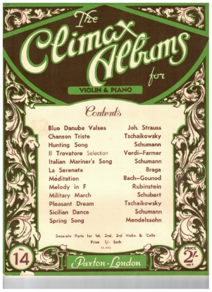 Picture of The Climax Album for Violin & Piano