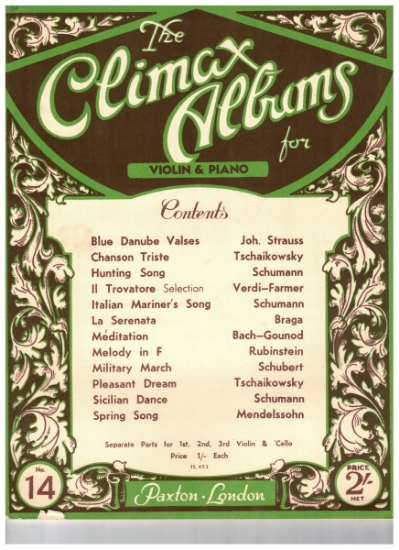 Picture of The Climax Album for Violin & Piano