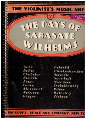 Picture of The Violinist's Music Shelf Vol. 7, The Days of Sarasate & Wilhelmj