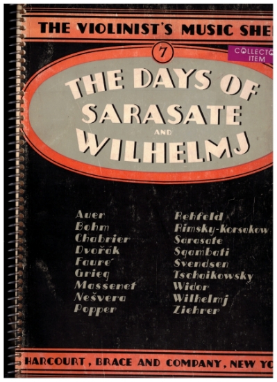 Picture of The Violinist's Music Shelf Vol. 7, The Days of Sarasate & Wilhelmj