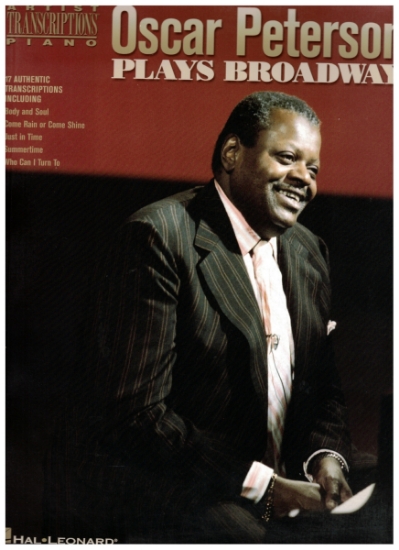 Picture of Oscar Peterson Plays Broadway, transcribed by Richard Tuttobene, piano solo, sheet music folio