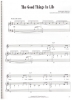 Picture of The Good Things in Life, from M. C. "The Good Old Bad Old Days", Leslie Bricusse & Anthony Newley, sheet music