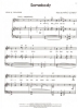 Picture of Somebody, from M.C. "Celebration", Tom Jones & Harvey Schmidt, sheet music