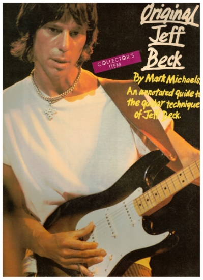 Picture of Original Jeff Beck, ed. Mark Michaels, guitar TAB folio