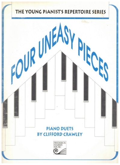 Picture of Four Uneasy Pieces, Clifford Crawley, piano duet folio