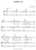 Picture of America Is, Hal David & Joe Raposo, sheet music