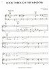 Picture of Look Through the Window, Joe Raposo, sheet music