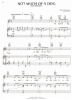 Picture of Not Much of a Dog, from "Rascals", Joe Raposo, sheet music