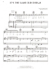 Picture of It's the Same Old Dream. from "It Happened in Brooklyn", Sammy Cahn & Jule Styne, sheet music