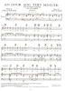 Picture of An Hour Ago This Minute, from radio show "Big Business", James Dyrenforth & John. W. Green, sheet music
