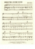 Picture of Behind That Locked Door, written & recorded by George Harrison, sheet music