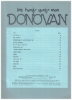 Picture of As I Recall It, Donovan Leitch, sung by Donovan, sheet music