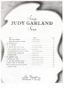 Picture of Songs Judy Garland Sings, sheet music songbook