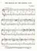 Picture of House of the Rising Sun, Alan Price, recorded by The Animals, arr. Pietro Deiro Jr. for accordion solo, sheet music