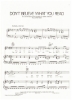 Picture of Don't Believe What You Read, Scott Matthews/ Barbra Streisand/ Ron Nagle, recorded by Barbra Streisand, sheet music, pdf copy