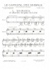 Picture of Carnival of the Animals, C. Saint-Saens, piano duo, two pianos four hands, sheet music folio, original Durand edition