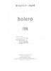Picture of Bolero, Maurice Ravel, piano duo, two pianos four hands, sheet music folio