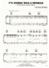 Picture of It's Gonna Take a Miracle, Teddy Randazzo/ Bobby Weinstein/ Lou Stallman, recorded first by The Royalettes & then Deniece Williams, sheet music, pdf copy