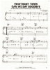 Picture of How Many Times Can We Say Goodbye, Steve Goldman, recorded by Dionne Warwick & Luther Vandross, sheet music, pdf copy