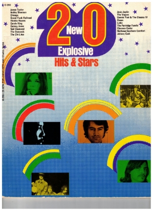 Picture of 20 New Explosive Hits & Stars, sheet music songbook