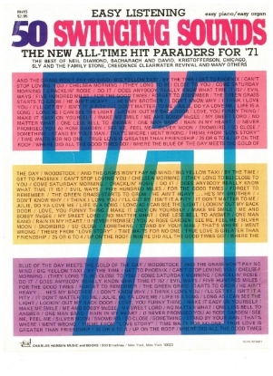 Picture of 50 Swinging Sounds for '71, songbook