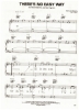 Picture of There's No Easy Way, Barry Mann, recorded by James Ingram, sheet music