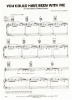 Picture of You Could Have Been With Me, Lea Maalfrid, recorded by Sheena Easton, sheet music
