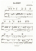 Picture of All Right, written & recorded by Christopher Cross, sheet music