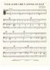 Picture of Your Good Girl's Gonna Go Bad, Billy Sherrill & Glenn Sutton, recorded by Tammy Wynette, sheet music