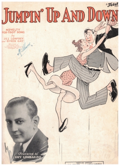 Picture of Jumpin' Up and Down. Zez Confey & Byron Gay, sheet music