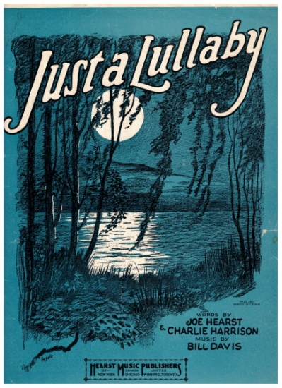 Picture of Just a Lullaby, Joe Hearst/ Charlie Harrison/ Bill Davis, sheet music
