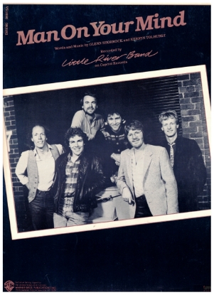 Picture of Man On Your Mind, Glen Shorrock & Kerryn Tolhurst, recorded by Little River Band, sheet music
