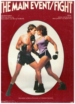 Picture of The Main Event, Paul Jabara & Bruce Roberts, recorded by Barbra Streisand, sheet music