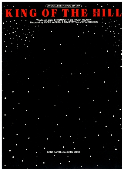 Picture of King of the Hill, Tom Petty & Roger McGuinn, recorded by Tom Petty, sheet music