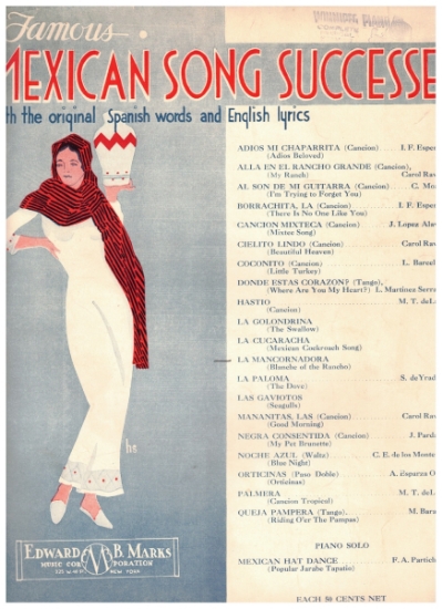 Picture of La Mancornadora (Blanche of the Rancho), Al Silverman, sheet music