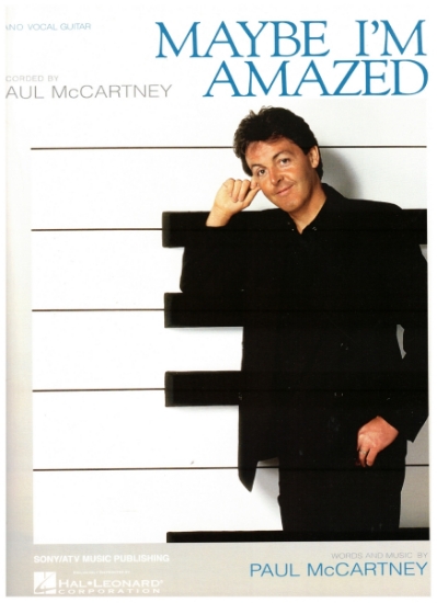 Picture of Maybe I'm Amazed, written & recorded by Paul McCartney, sheet music