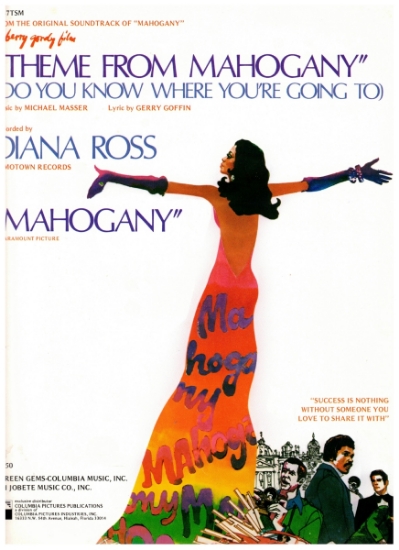 Picture of Do You Know Where You're Going To, theme from "Mahogany", Gerry Goffen & Mike Masser, recorded by Diana Ross, sheet music