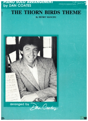 Picture of The Thorn Birds Theme, TV mini series theme, Henry Mancini, arr. Dan Coates for piano solo, sheet music