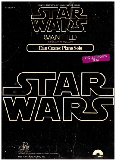 Picture of Main Title, Star Wars Theme, John Williams, arr. Dan Coates, piano solo sheet music