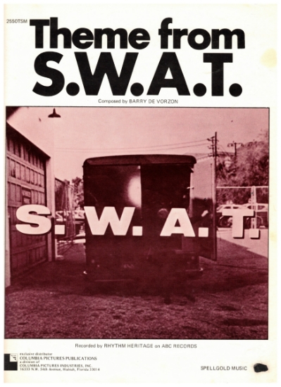 Picture of Theme from S.W.A.T., Barry De Vorzon, piano solo sheet music