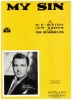 Picture of My Sin, B.G. De Sylva/ Lew Brown/ Ray Henderson, sheet music