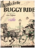 Picture of Thanks for the Buggy Ride, Jules Buffano, sheet music