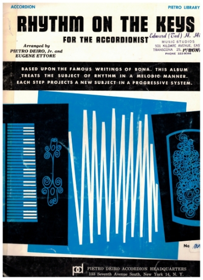 Picture of Rhythm on the Keys, ed. Pietro Deiro Jr. & Eugene Ettore, accordion solo, sheet music folio