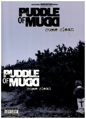 Picture of Come Clean, Puddle of Mudd, guitar TAB collection, sheet music songbook, spiral bound