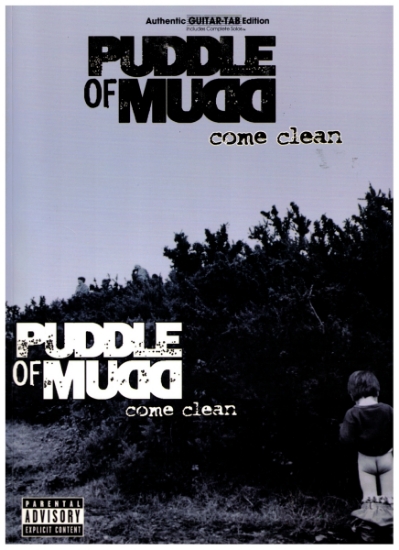 Picture of Come Clean, Puddle of Mudd, guitar TAB collection, sheet music songbook, spiral bound