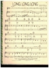 Picture of Long Long Long, words & music by George Harrison, recorded by The Beatles, sheet music